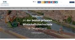 Desktop Screenshot of ism.de