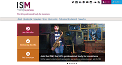 Desktop Screenshot of ism.org
